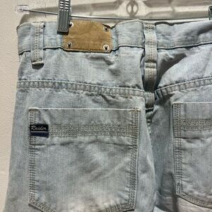 Vintage Men’s Raider Light Blue Denim Detailed Jeans